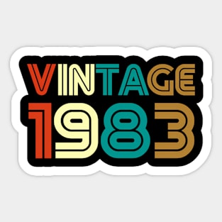 1983 40Th Sticker